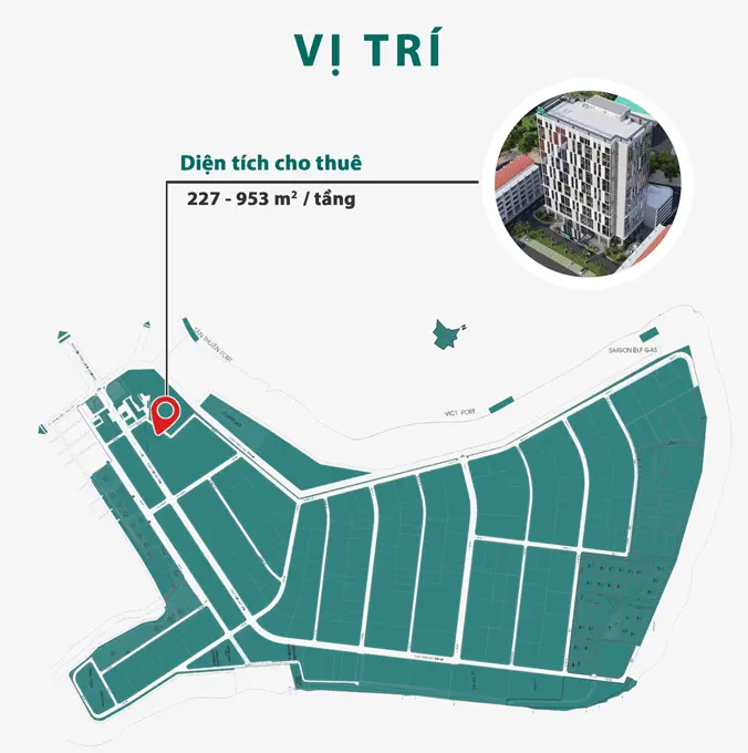 Vị trí Cao Ốc Tân Thuận
