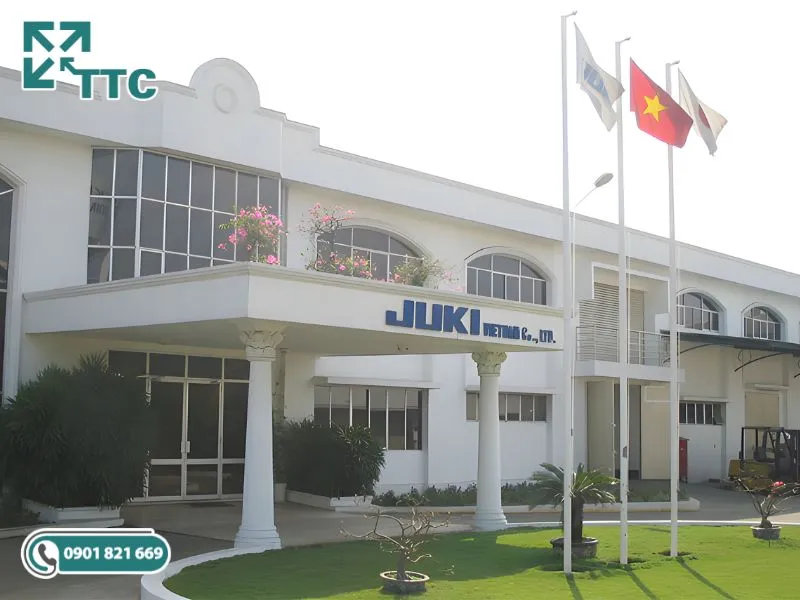 JUKI - a pioneering Japanese investor at Tan Thuan EPZ