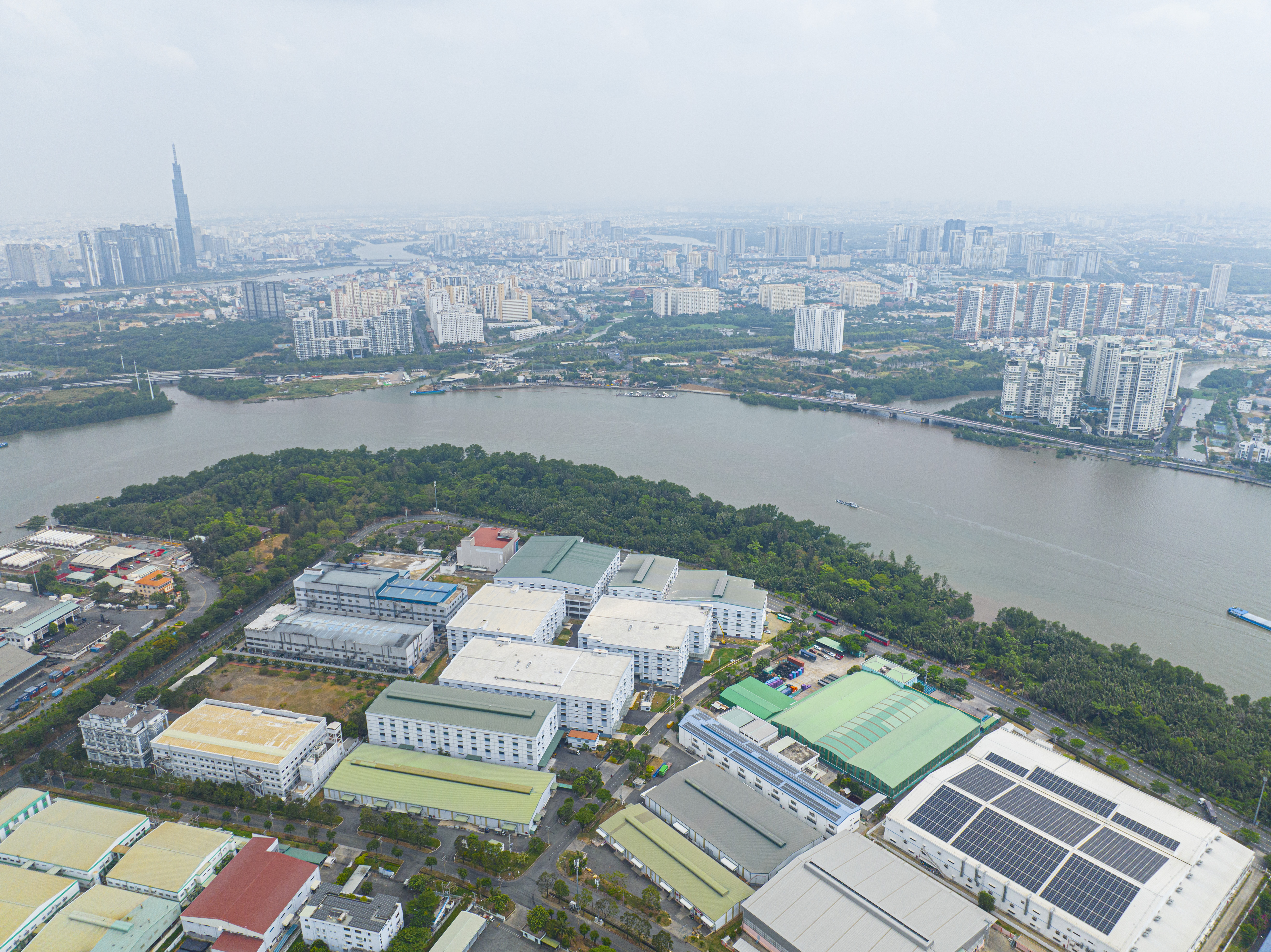 Nhà xưởng tiêu chuẩn ở KCX Tân Thuận